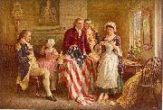 Jean Leon Gerome Ferris Betsy Ross 1777 Germany oil painting artist